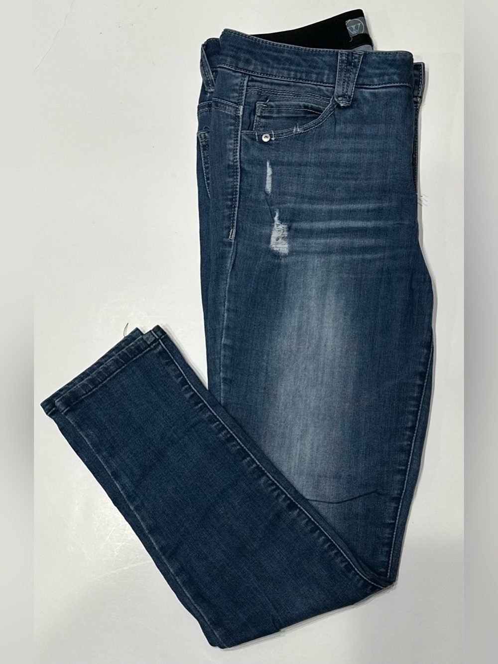 Wit & Wisdom Ab-solution Skinny Jeans Medium Wash Stretch Denim Womens Size 6 - Picture 5 of 11